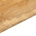 Tablero de mesa rectangular madera maciza mango 90x30x2,5 cm