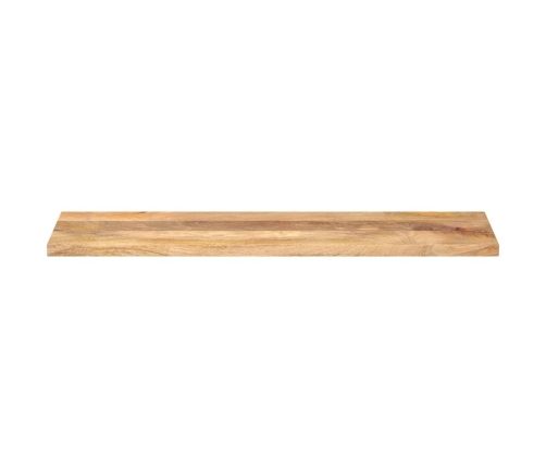 Tablero de mesa rectangular madera maciza mango 120x30x2,5 cm