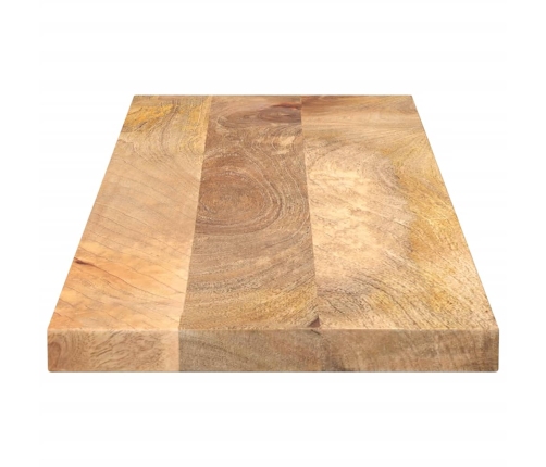 Tablero de mesa rectangular madera maciza mango 120x30x2,5 cm