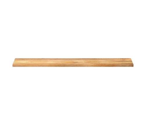 Tablero de mesa rectangular madera maciza mango 140x30x2,5 cm