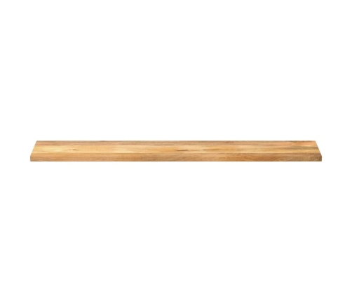 Tablero de mesa rectangular madera maciza mango 180x30x2,5 cm