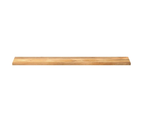 Tablero de mesa rectangular madera maciza mango 160x40x2,5 cm