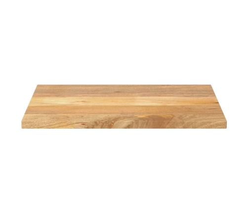 Tablero de mesa rectangular madera maciza mango 70x50x2,5 cm