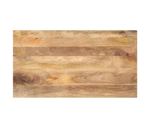 Tablero de mesa rectangular madera maciza mango 100x50x2,5 cm