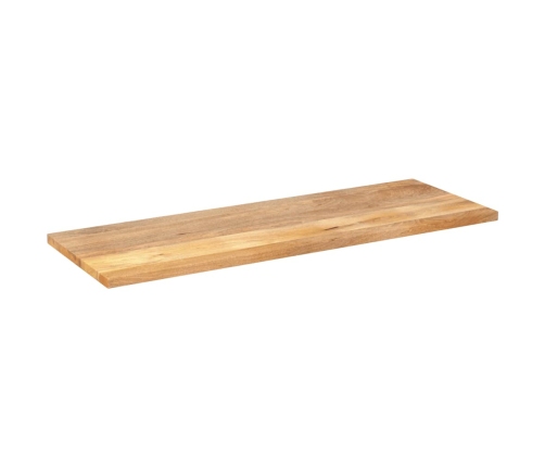 Tablero de mesa rectangular madera maciza mango 140x50x2,5 cm