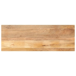 Tablero de mesa rectangular madera maciza mango 160x50x2,5 cm