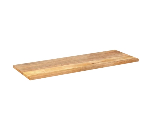 Tablero de mesa rectangular madera maciza mango 160x50x2,5 cm
