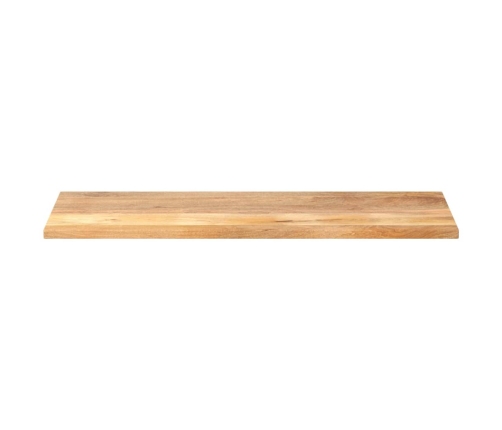 Tablero de mesa rectangular madera maciza mango 160x50x2,5 cm