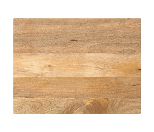 Tablero de mesa rectangular madera maciza mango 70x60x2,5 cm