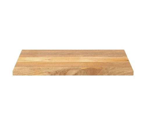 Tablero de mesa rectangular madera maciza mango 70x60x2,5 cm