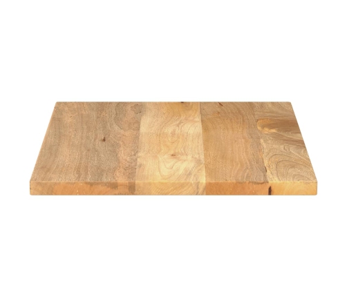 Tablero de mesa rectangular madera maciza mango 70x60x2,5 cm