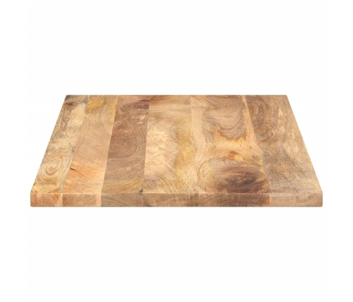 Tablero de mesa rectangular madera maciza mango 100x60x2,5 cm