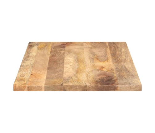 Tablero de mesa rectangular madera maciza mango 110x60x2,5 cm