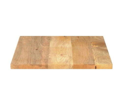 Tablero de mesa rectangular madera maciza mango 80x70x2,5 cm