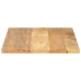 Tablero de mesa rectangular madera maciza mango 80x70x2,5 cm