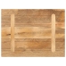 Tablero de mesa rectangular madera maciza mango 80x70x2,5 cm