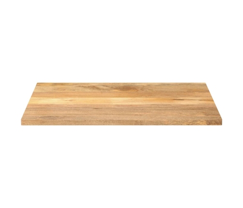 Tablero de mesa rectangular madera maciza mango 110x80x2,5 cm