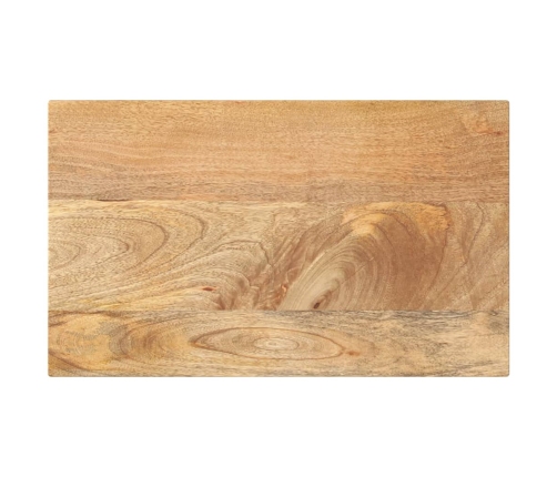 Tablero de mesa rectangular madera maciza mango 50x20x3,8 cm