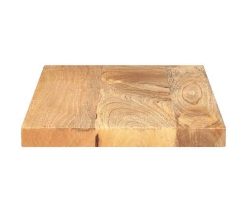 Tablero de mesa rectangular madera maciza mango 60x20x3,8 cm