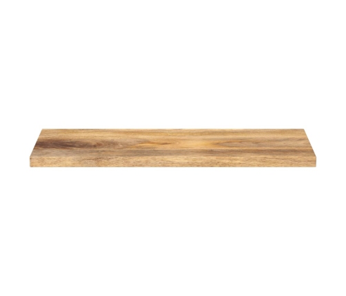 Tablero de mesa rectangular madera maciza mango 70x20x3,8 cm