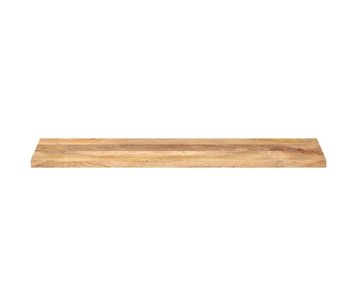 Tablero de mesa rectangular madera maciza mango 120x20x3,8 cm