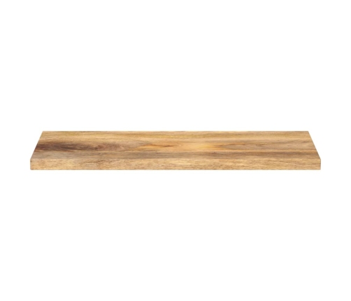 Tablero de mesa rectangular madera maciza mango 80x30x3,8 cm