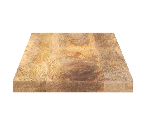 Tablero de mesa rectangular madera maciza mango 80x30x3,8 cm