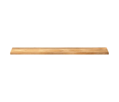 Tablero de mesa rectangular madera maciza mango 140x30x3,8 cm