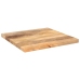Tablero de mesa cuadrado madera maciza de mango 50x50x3,8 cm