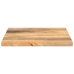 Tablero de mesa cuadrado madera maciza de mango 50x50x3,8 cm