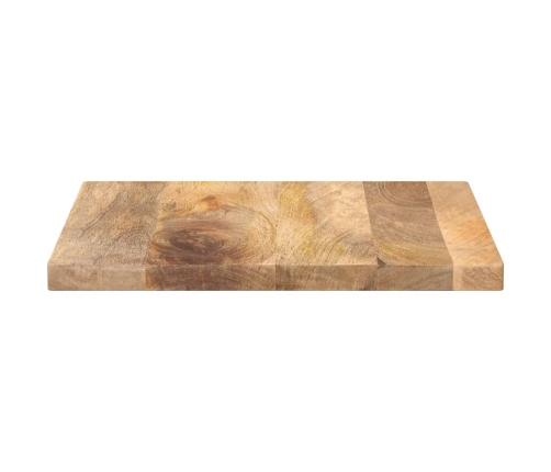 Tablero de mesa cuadrado madera maciza de mango 50x50x3,8 cm