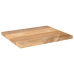 Tablero de mesa rectangular madera maciza mango 60x50x3,8 cm