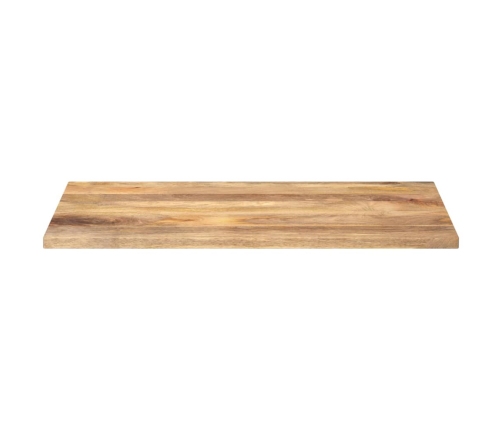 Tablero de mesa rectangular madera maciza mango 100x50x3,8 cm