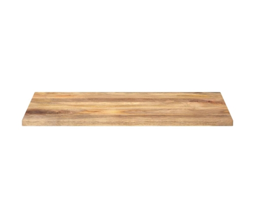 Tablero de mesa rectangular madera maciza mango 120x50x3,8 cm