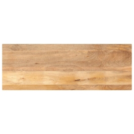 Tablero de mesa rectangular madera maciza mango 140x50x3,8 cm