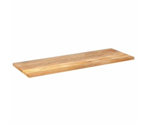 Tablero de mesa rectangular madera maciza mango 140x50x3,8 cm