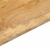 Tablero de mesa rectangular madera maciza mango 140x50x3,8 cm