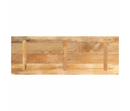 Tablero de mesa rectangular madera maciza mango 160x50x3,8 cm