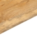 Tablero de mesa rectangular madera maciza mango 140x60x3,8 cm