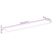 Tablero de mesa rectangular madera maciza mango 140x60x3,8 cm