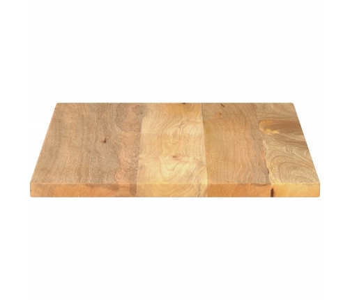 Tablero de mesa rectangular madera maciza mango 80x70x3,8 cm