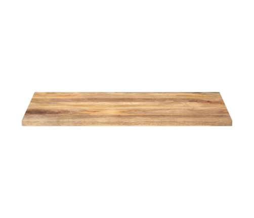Tablero de mesa rectangular madera maciza mango 110x70x3,8 cm