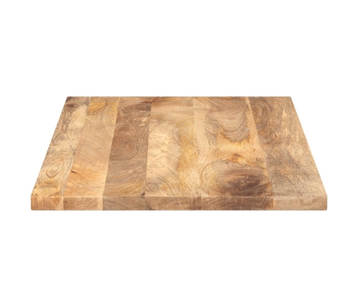 Tablero de mesa rectangular madera maciza mango 110x70x3,8 cm