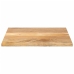 Tablero de mesa cuadrado madera maciza de mango 80x80x3,8 cm