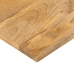 Tablero de mesa cuadrado madera maciza de mango 80x80x3,8 cm
