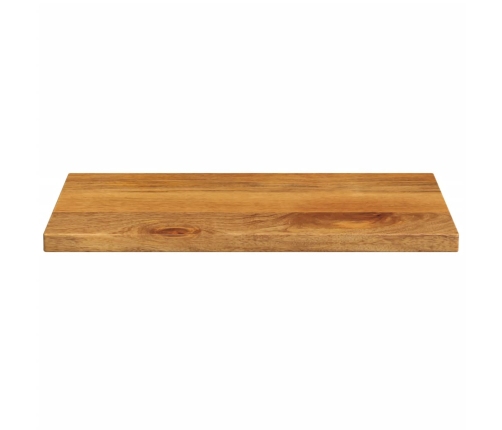 Tablero de mesa rectangular madera maciza mango 40x20x2,5 cm