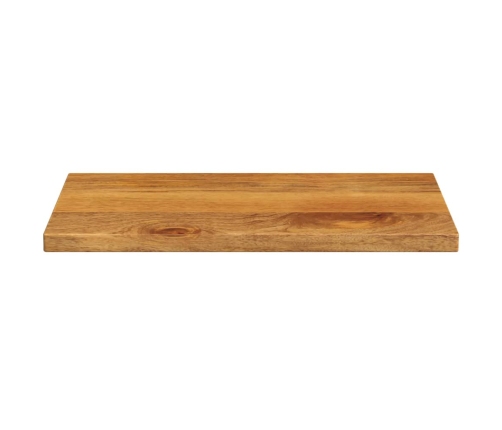 Tablero de mesa rectangular madera maciza mango 60x20x2,5 cm