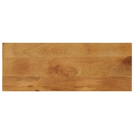 Tablero de mesa rectangular madera maciza mango 70x20x2,5 cm