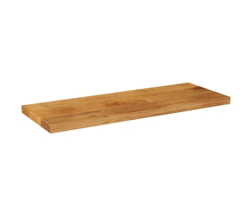 Tablero de mesa rectangular madera maciza mango 70x20x2,5 cm