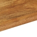 Tablero de mesa rectangular madera maciza mango 100x20x2,5 cm